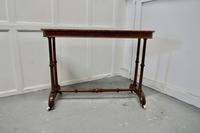 Elegant Victorian Arts & Crafts Birch and Mahogany Side Table (3 of 8) Elegant Victorian Arts & Crafts Birch and Mahogany Side Table (3 of 8)