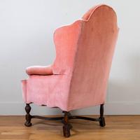 Attractive Large Early 20th Century Wingback Armchair (12 of 13) Attractive Large Early 20th Century Wingback Armchair (12 of 13)