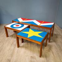 Pop Art Nest of Tables (3 of 6) Pop Art Nest of Tables (3 of 6)