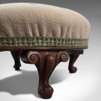 Small Antique Footstool, English, Walnut, Needlepoint Tapestry, Early Victorian (12 of 12) Small Antique Footstool, English, Walnut, Needlepoint Tapestry, Early Victorian (12 of 12)
