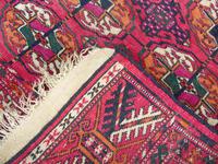 Rare Antique Tekke Turkman Carpet Runner (5 of 6) Rare Antique Tekke Turkman Carpet Runner (5 of 6)