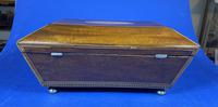 Regency Sarcophagus Mahogany Box with Shell Inlay. (9 of 12) Regency Sarcophagus Mahogany Box with Shell Inlay. (9 of 12)