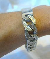 Vintage Sterling Silver Gentlemans ID Bracelet 66.7 Grams 8 3/4" Length (12 of 12) Vintage Sterling Silver Gentlemans ID Bracelet 66.7 Grams 8 3/4" Length (12 of 12)