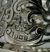 Rare English Solid Sterling Silver Potato Dish Ring London 1917 Antique (12 of 12) Rare English Solid Sterling Silver Potato Dish Ring London 1917 Antique (12 of 12)