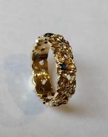 Franklin Mint 14ct Gold Eternity Ring Sapphires and Diamonds (4 of 8) Franklin Mint 14ct Gold Eternity Ring Sapphires and Diamonds (4 of 8)