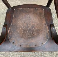 Antique American Armchair with Steamed Bentwood Arms (3 of 14) Antique American Armchair with Steamed Bentwood Arms (3 of 14)