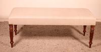 19th Century English Mahogany Bench (2 of 8) 19th Century English Mahogany Bench (2 of 8)
