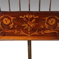 19thc. Inlaid Mahogany Music Stand (3 of 7) 19thc. Inlaid Mahogany Music Stand (3 of 7)