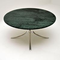 1960's Vintage Marble & Steel Coffee Table (2 of 6) 1960's Vintage Marble & Steel Coffee Table (2 of 6)