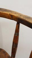 Early 20th Century Smokers Bow or Captains Chair, Ash / Beech - Large Seat, Wide Arms (5 of 15) Early 20th Century Smokers Bow or Captains Chair, Ash / Beech - Large Seat, Wide Arms (5 of 15)