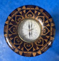 Victorian Burr Maple Thermometer & Compass by Thomas Barton (4 of 14) Victorian Burr Maple Thermometer & Compass by Thomas Barton (4 of 14)