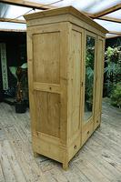 Superb! Old Triple Door 'Knock Down' Pine Combination Wardrobe - We Deliver! (7 of 11) Superb! Old Triple Door 'Knock Down' Pine Combination Wardrobe - We Deliver! (7 of 11)