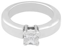 1.02ct Diamond & 14ct White Gold Solitaire Ring - Vintage c.1980 (4 of 9) 1.02ct Diamond & 14ct White Gold Solitaire Ring - Vintage c.1980 (4 of 9)