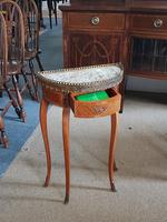 Small french Demi Lune Marble Top table (3 of 4) Small french Demi Lune Marble Top table (3 of 4)
