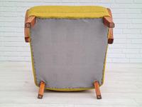 Danish Design, 1960s, Restored-reupholstered High-backed Armchair, Furniture Wool (12 of 13) Danish Design, 1960s, Restored-reupholstered High-backed Armchair, Furniture Wool (12 of 13)