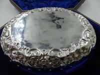Boxed Silver Dish & Berry Spoon Set London 1901/1902 (9 of 10) Boxed Silver Dish & Berry Spoon Set London 1901/1902 (9 of 10)