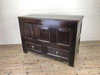 Antique 18th Century Oak Coffer Mule Chest (18 of 21) Antique 18th Century Oak Coffer Mule Chest (18 of 21)