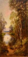 Oil Painting Pair by Ernest Charles Walbourn “A Tranquil River Scene” (2 of 5) Oil Painting Pair by Ernest Charles Walbourn “A Tranquil River Scene” (2 of 5)