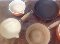 Set of 6 Le Creuset Volcanic Orange 1970s Pans Frying Pan Mil Pan (6 of 8) Set of 6 Le Creuset Volcanic Orange 1970s Pans Frying Pan Mil Pan (6 of 8)