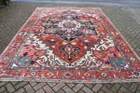 Fine Antique Heriz Room-size Carpet 389x283cm (5 of 11) Fine Antique Heriz Room-size Carpet 389x283cm (5 of 11)