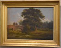 Victorian Landscape Oil Painting with Coach & Horses (2 of 5) Victorian Landscape Oil Painting with Coach & Horses (2 of 5)