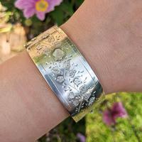 Antique Victorian Sterling Silver Aesthetic Movement Bangle, 1884 (9 of 9) Antique Victorian Sterling Silver Aesthetic Movement Bangle, 1884 (9 of 9)