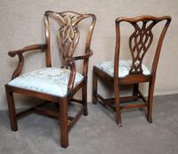 Set of Eight Mahogany Chippendale Style Chairs G.t.rackstraw - Droitwich (5 of 12) Set of Eight Mahogany Chippendale Style Chairs G.t.rackstraw - Droitwich (5 of 12)