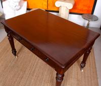 Desk Writing Table Mahogany 19th Century Victorian (6 of 11) Desk Writing Table Mahogany 19th Century Victorian (6 of 11)