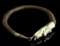 Victorian Snake Bangle, 9ct Gold, Hairwork, Ouroboros, Mourning (4 of 13) Victorian Snake Bangle, 9ct Gold, Hairwork, Ouroboros, Mourning (4 of 13)