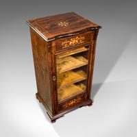 Antique Music Cabinet, English, Rosewood, Display Case, Inlay, Victorian c.1870 (7 of 12) Antique Music Cabinet, English, Rosewood, Display Case, Inlay, Victorian c.1870 (7 of 12)