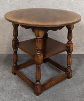 Titchmarsh & Goodwin English Oak Tavern Table / Occasional Table RL87 (9 of 10) Titchmarsh & Goodwin English Oak Tavern Table / Occasional Table RL87 (9 of 10)