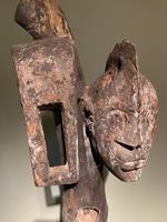 Rare & Old Two Faced Mumuye Sukuru Shoulder Mask (6 of 8) Rare & Old Two Faced Mumuye Sukuru Shoulder Mask (6 of 8)