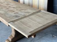 Superb Rustic Large Bleached Oak Farmhouse Table with Extensions (32 of 36) Superb Rustic Large Bleached Oak Farmhouse Table with Extensions (32 of 36)