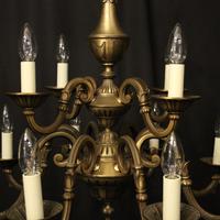 French Gilded Brass 12 Light Tiered Chandelier Oka04098 (4 of 10) French Gilded Brass 12 Light Tiered Chandelier Oka04098 (4 of 10)