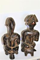Delightful & Finely Carved Pair of Yoruba Wood Figurines (2 of 8) Delightful & Finely Carved Pair of Yoruba Wood Figurines (2 of 8)