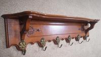 Carved Oak Continental Hanging Rack (6 of 10) Carved Oak Continental Hanging Rack (6 of 10)