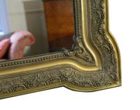 19th Century French Gilt Wall Mirror Overmantle Crest (2 of 9) 19th Century French Gilt Wall Mirror Overmantle Crest (2 of 9)