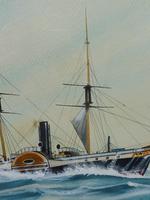 Watercolour Paddle Steamer Artist Paul E Johnston (6 of 12) Watercolour Paddle Steamer Artist Paul E Johnston (6 of 12)