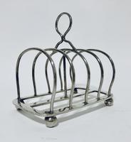 Antique Solid Silver Toast Rack (8 of 8) Antique Solid Silver Toast Rack (8 of 8)
