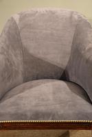 Regency Rosewood Tub Armchair Reupholstered (4 of 8) Regency Rosewood Tub Armchair Reupholstered (4 of 8)