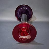 Italian Murano Art Glass Trumpet Vase (3 of 4) Italian Murano Art Glass Trumpet Vase (3 of 4)