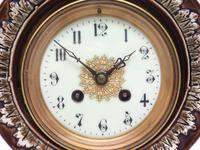 Amazing French 8 Day Majolica Mantle Clock Set Rare Pottery Mantle Clock Set (7 of 11) Amazing French 8 Day Majolica Mantle Clock Set Rare Pottery Mantle Clock Set (7 of 11)