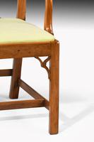 Chippendale period Yew tree elbow chair with a Gothic pierced splat (2 of 6) Chippendale period Yew tree elbow chair with a Gothic pierced splat (2 of 6)