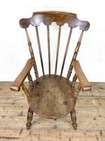 Antique Ash & Elm Armchair with Penny Seat (3 of 9) Antique Ash & Elm Armchair with Penny Seat (3 of 9)