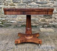 Regency Rosewood Card Table (16 of 24) Regency Rosewood Card Table (16 of 24)