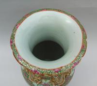 Good Large 19th Century Chinese Famille Rose Vase (8 of 12) Good Large 19th Century Chinese Famille Rose Vase (8 of 12)