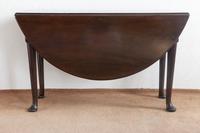 Early 18th Century Oval Pad Foot Table in Cuban Mahogany (5 of 5) Early 18th Century Oval Pad Foot Table in Cuban Mahogany (5 of 5)