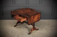 Magnificent Regency Rosewood Sofa Table (12 of 23) Magnificent Regency Rosewood Sofa Table (12 of 23)