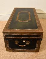 19th Century Camphorwood Leather Brass Coaching Trunk (3 of 5) 19th Century Camphorwood Leather Brass Coaching Trunk (3 of 5)