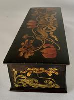 Superb Art Nouveau Pen & Ink Decorated Box (2 of 10) Superb Art Nouveau Pen & Ink Decorated Box (2 of 10)
